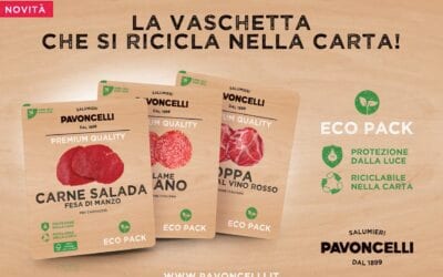 Si Può Fare! A Cibus 2021 viene presentata la prima vaschetta per salumi affettati, completamente riciclabile nella carta.