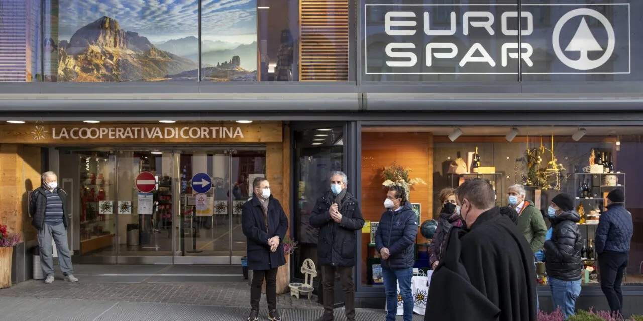 Cortina come Venezia e Trieste: la Cooperativa di Corso Italia riparte con Despar che punta ai luoghi-icona del Nordest