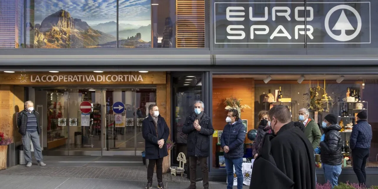 Cortina come Venezia e Trieste: la Cooperativa di Corso Italia riparte con Despar che punta ai luoghi-icona del Nordest