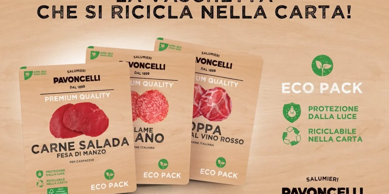 Si Può Fare! A Cibus 2021 viene presentata la prima vaschetta per salumi affettati, completamente riciclabile nella carta.