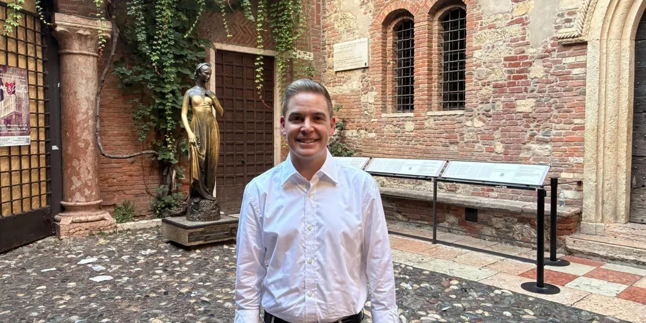 Ryan Shore e il suo amore da colonna sonora a Verona