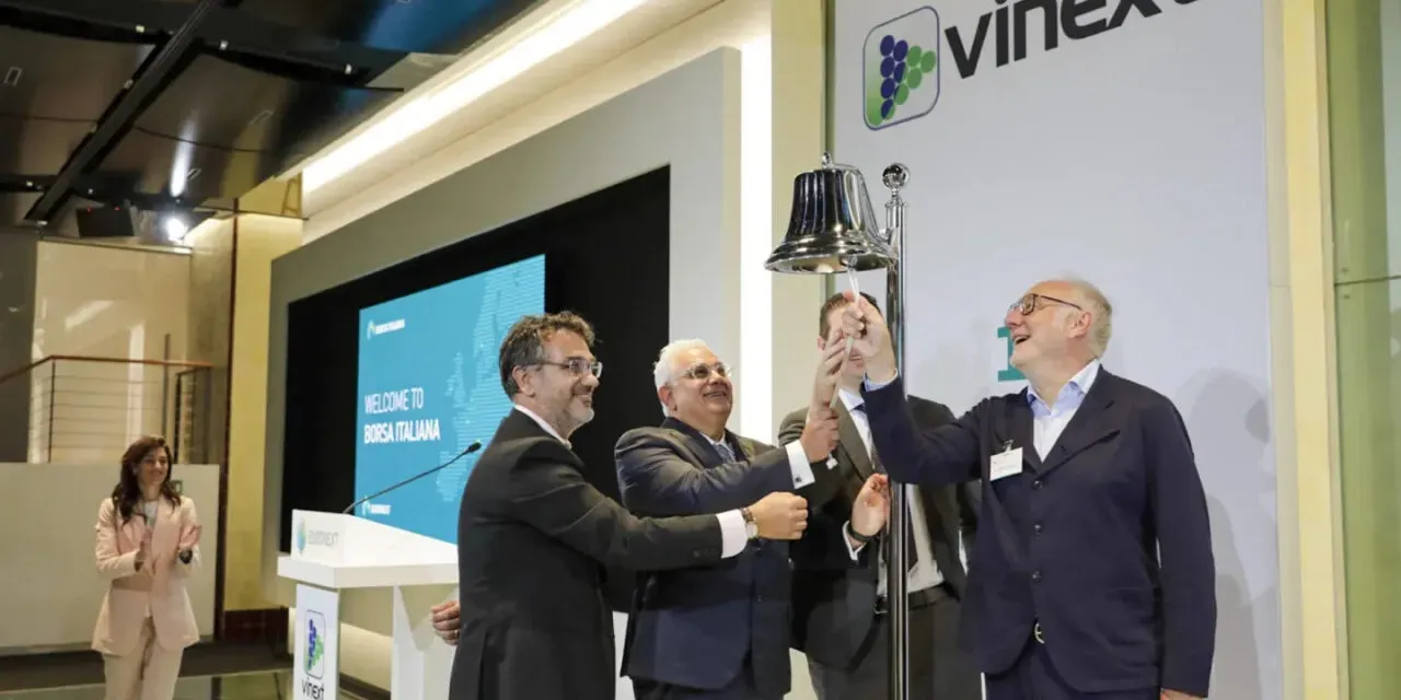 Vinext (biotecnologie per l’agroalimentare) debutta in Borsa: titolo a 3€ contro i 2 del collocamento