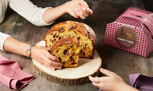 Pasticceria Filippi, la novità 2025 è il Panettone lamponi e cioccolato fondente