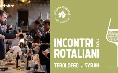 Incontri Rotaliani, dal 25 ottobre focus su Teroldego e Syrah