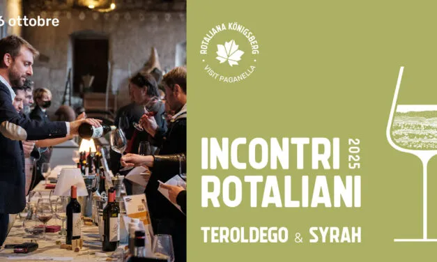 Incontri Rotaliani, dal 25 ottobre focus su Teroldego e Syrah